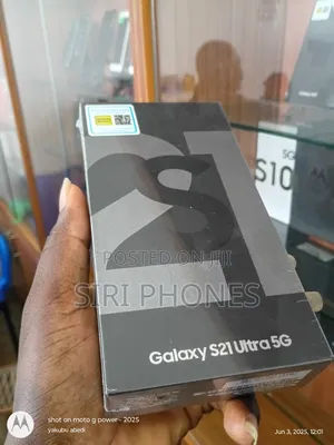 New Samsung Galaxy S21 Ultra 5G 128 GB Black