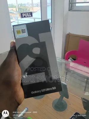 New Samsung Galaxy S21 Ultra 5G 128 GB Black