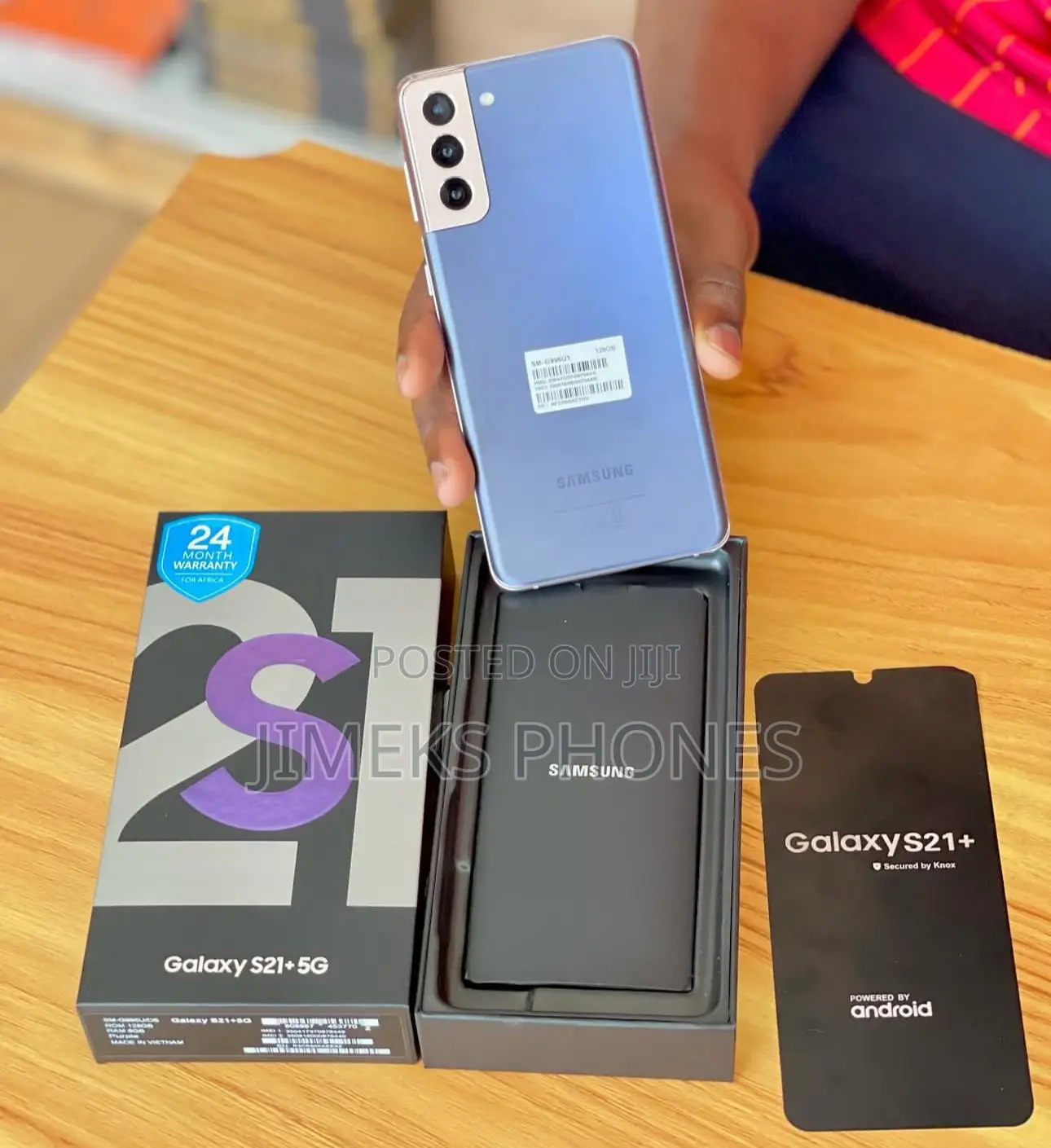 New Samsung Galaxy S21+ 5G 256 GB Purple