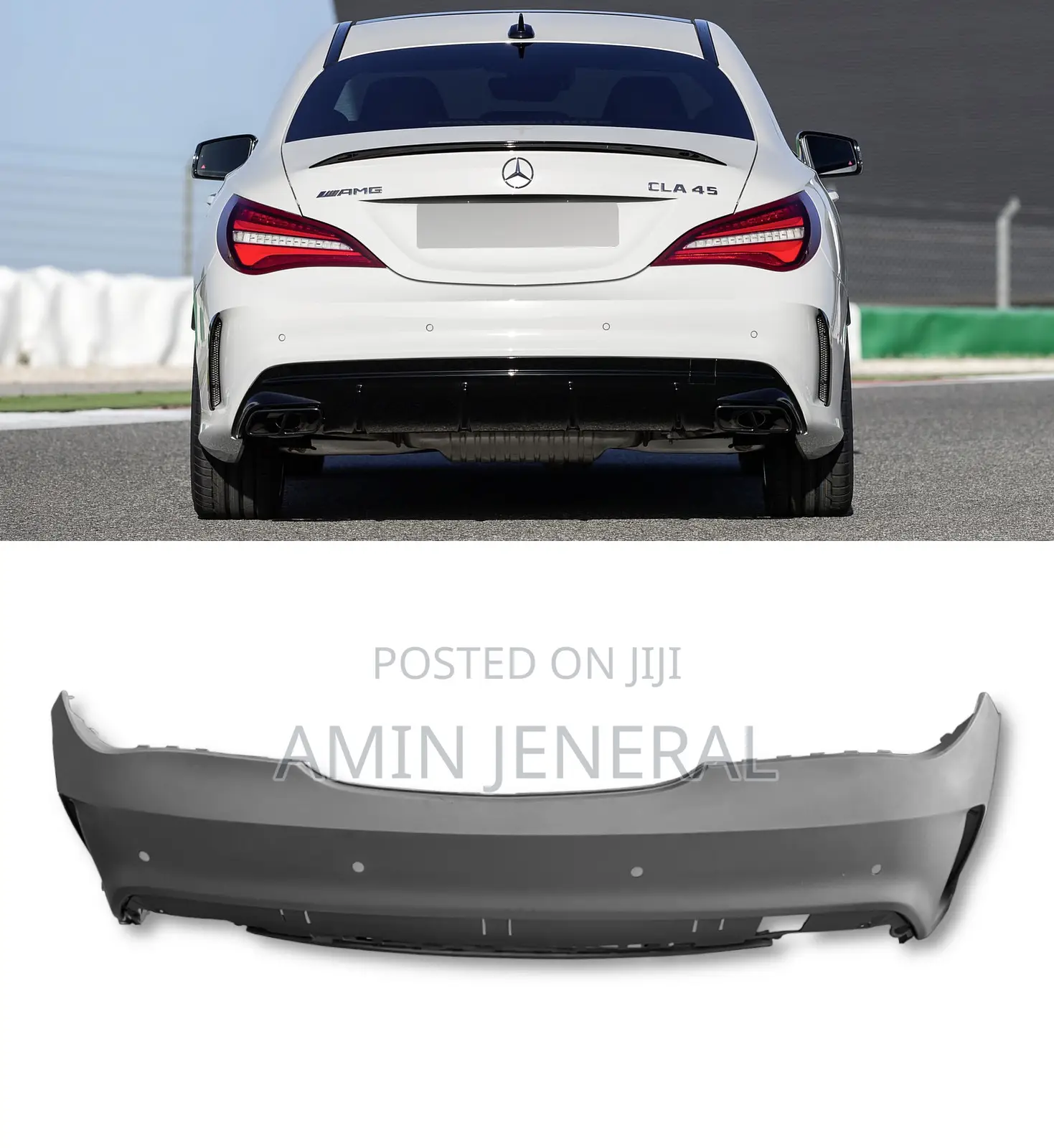 Cla Amg Back Bumper Complete