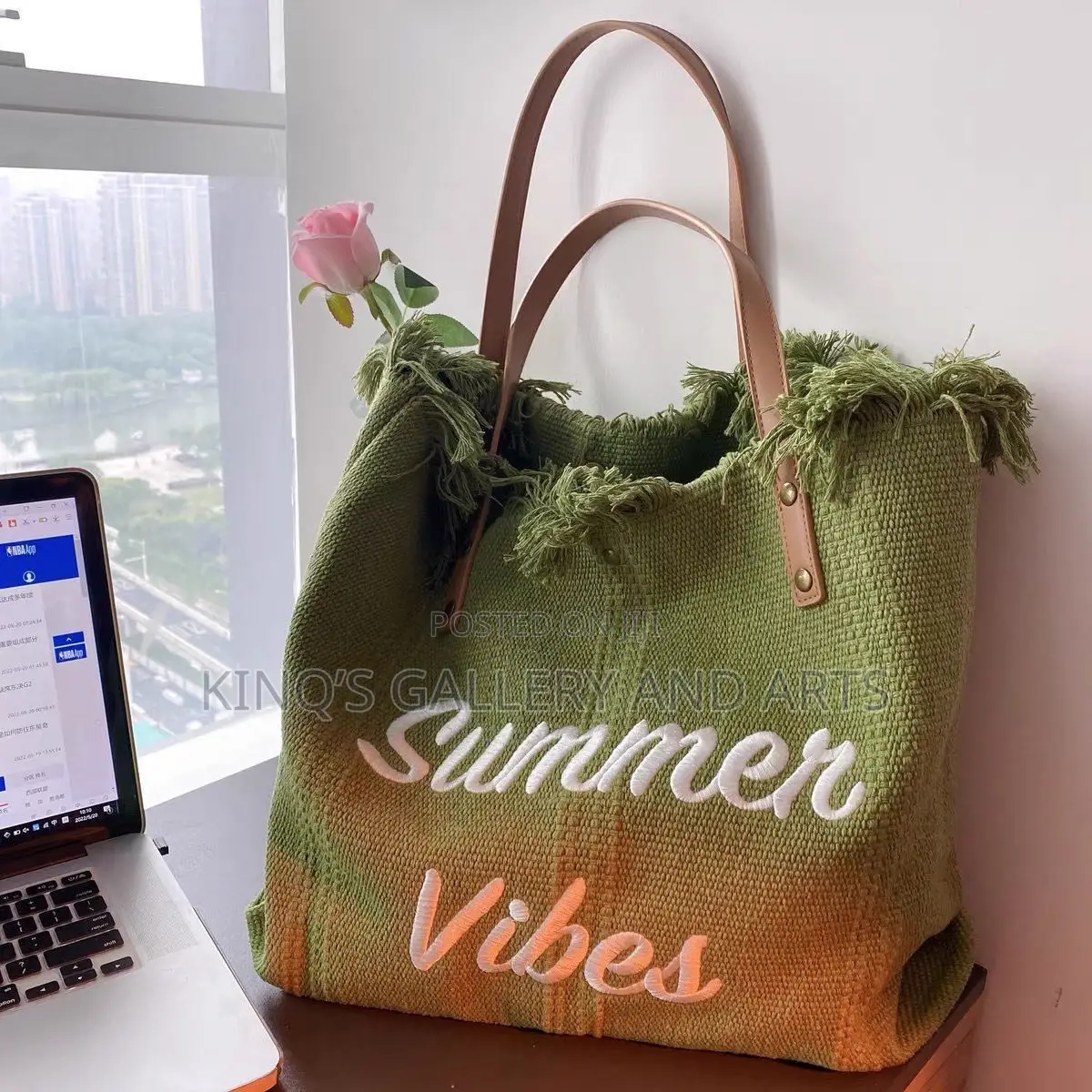 Summer Vibe Tote Bags