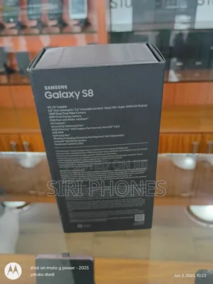 New Samsung Galaxy S8 64 GB Black