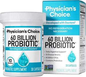 Physician's Choice Probiotics 60 Billion Cfu +Prebiotics 30s