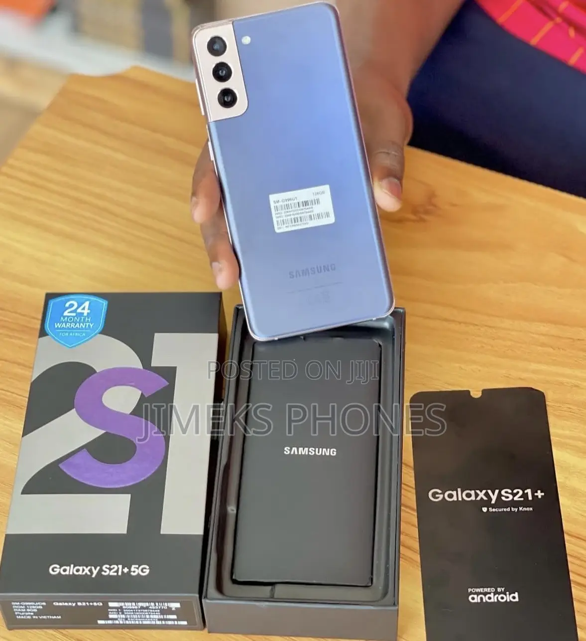 New Samsung Galaxy S21+ 5G 256 GB Purple