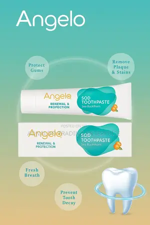 Organic Sod White Tea Toothpaste for All Teeth Issues
