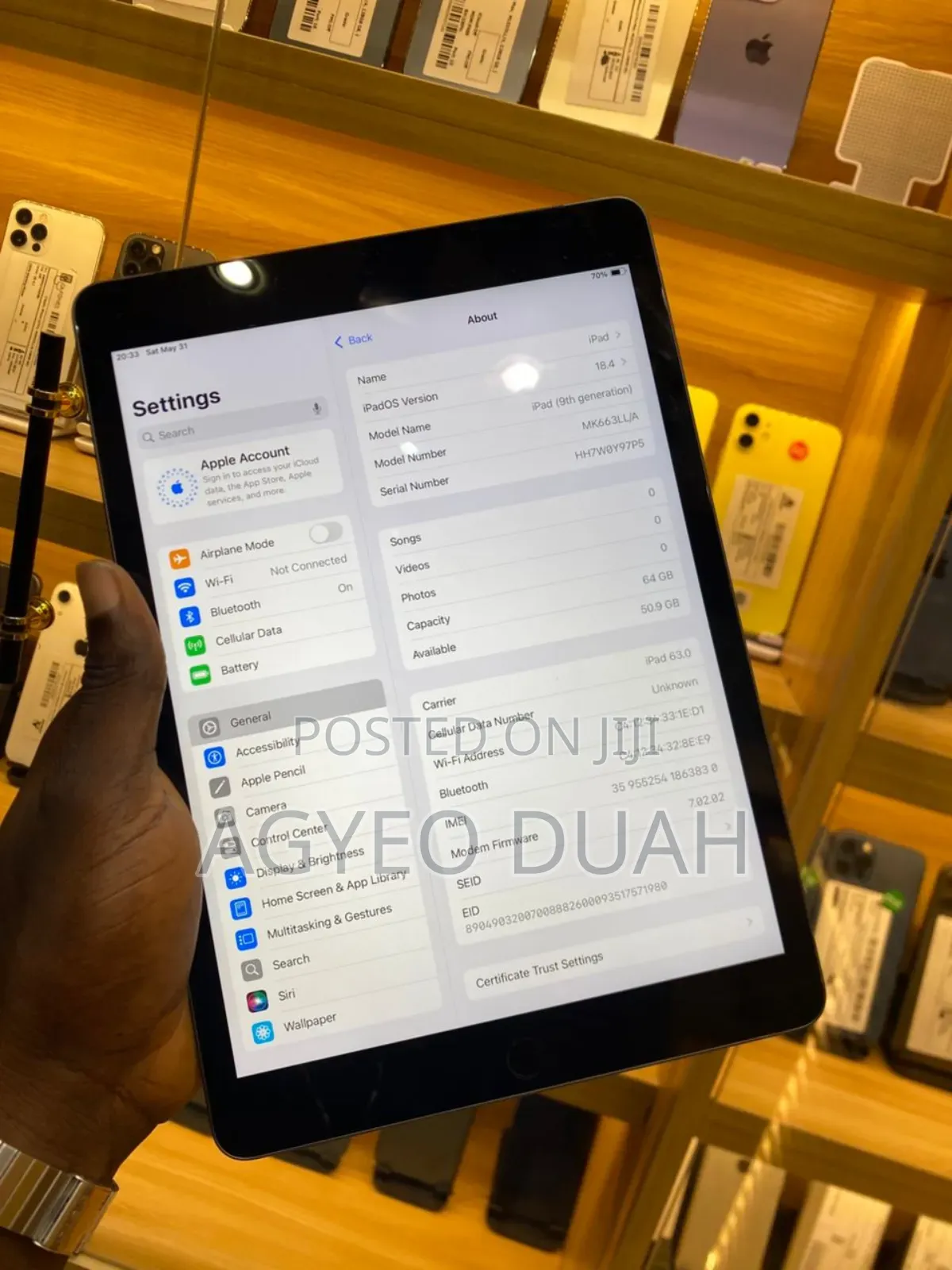 Apple iPad 10.2 (2021) 64 GB Gray