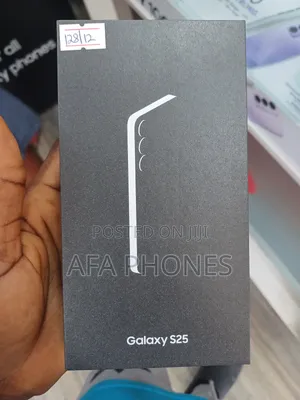 New Samsung Galaxy S25 128 GB Black