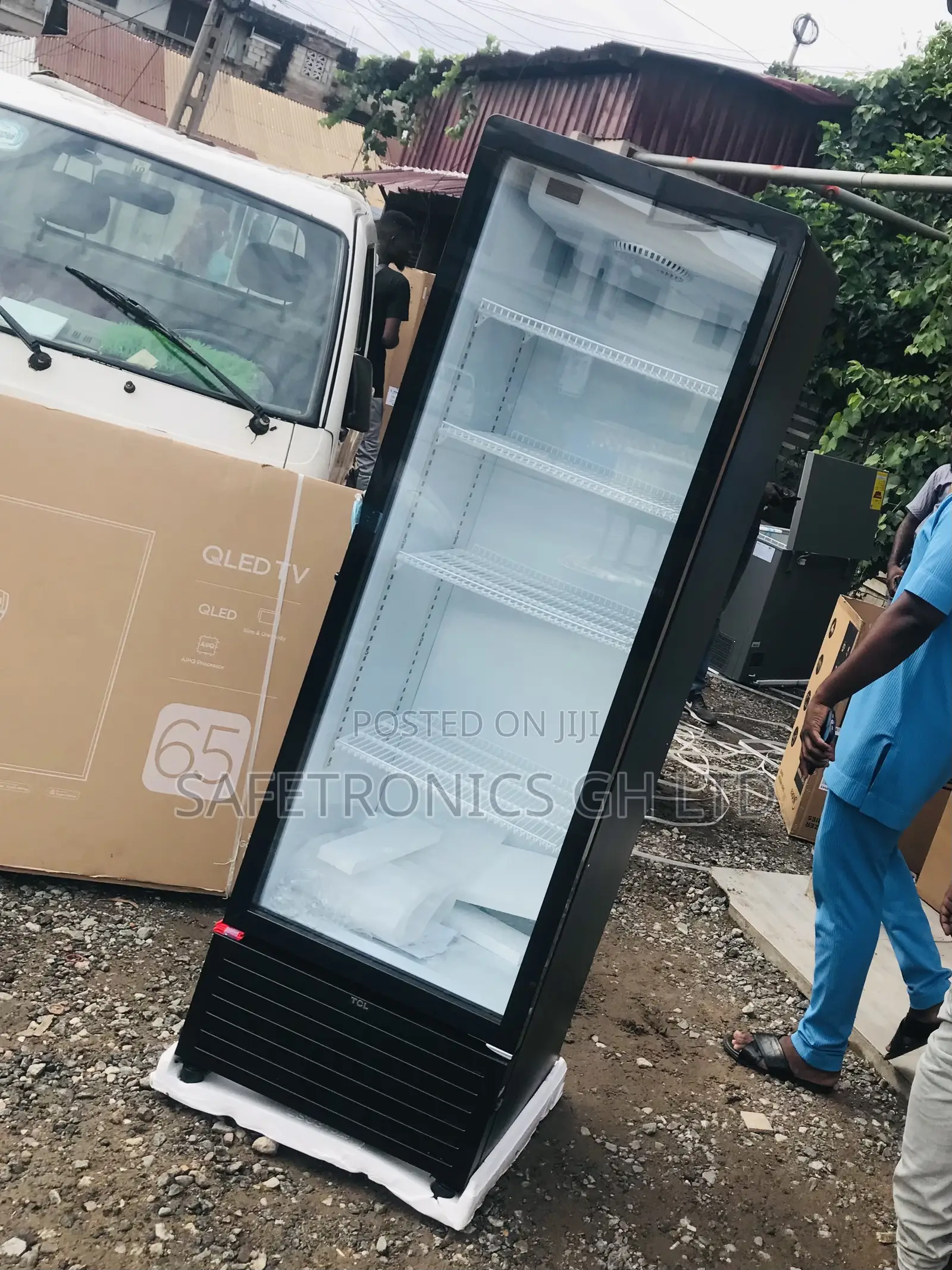 Original 285 Liters Singledoor Display TCL F305cb Fridge