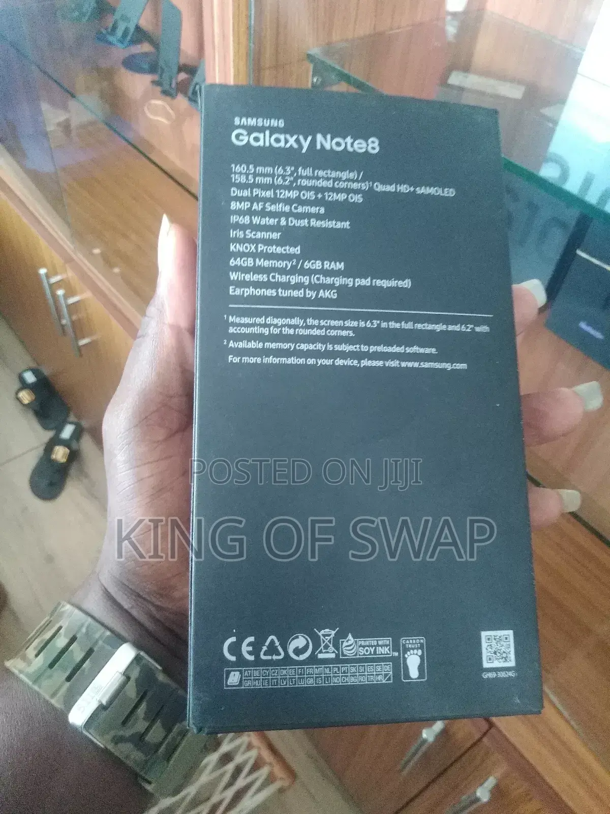 New Samsung Galaxy Note 8 64 GB Black
