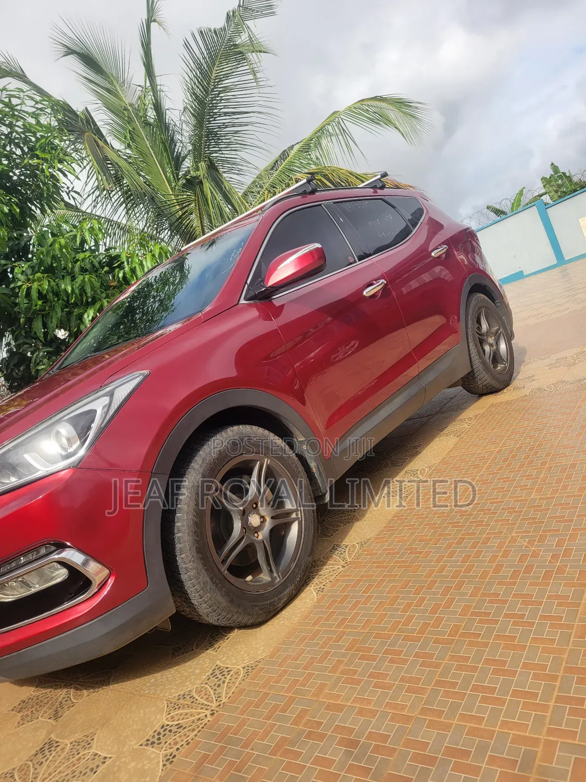 Hyundai Santa Fe SE Ultimate AWD 2017 Red