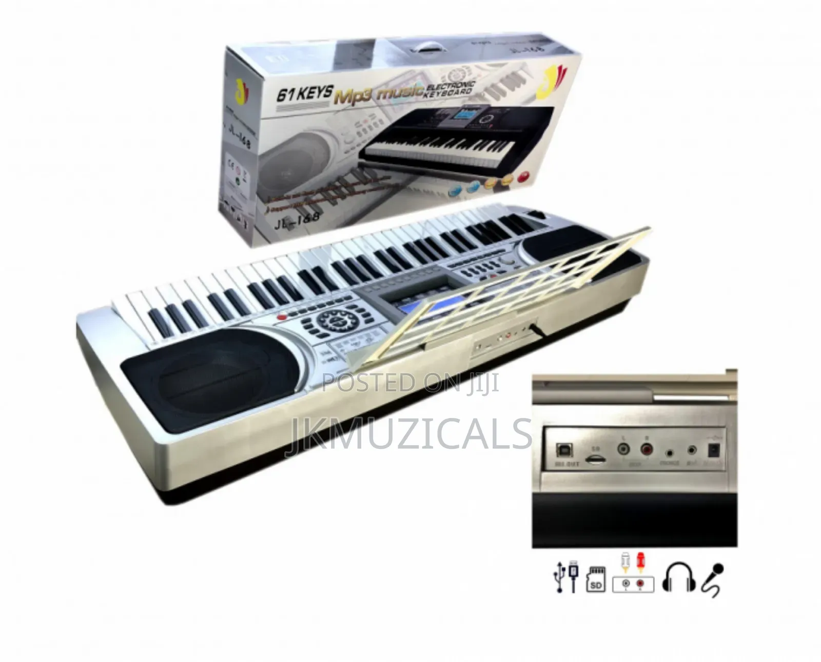 Keyboard_ Piano 61 Keys Organ- With Usb
