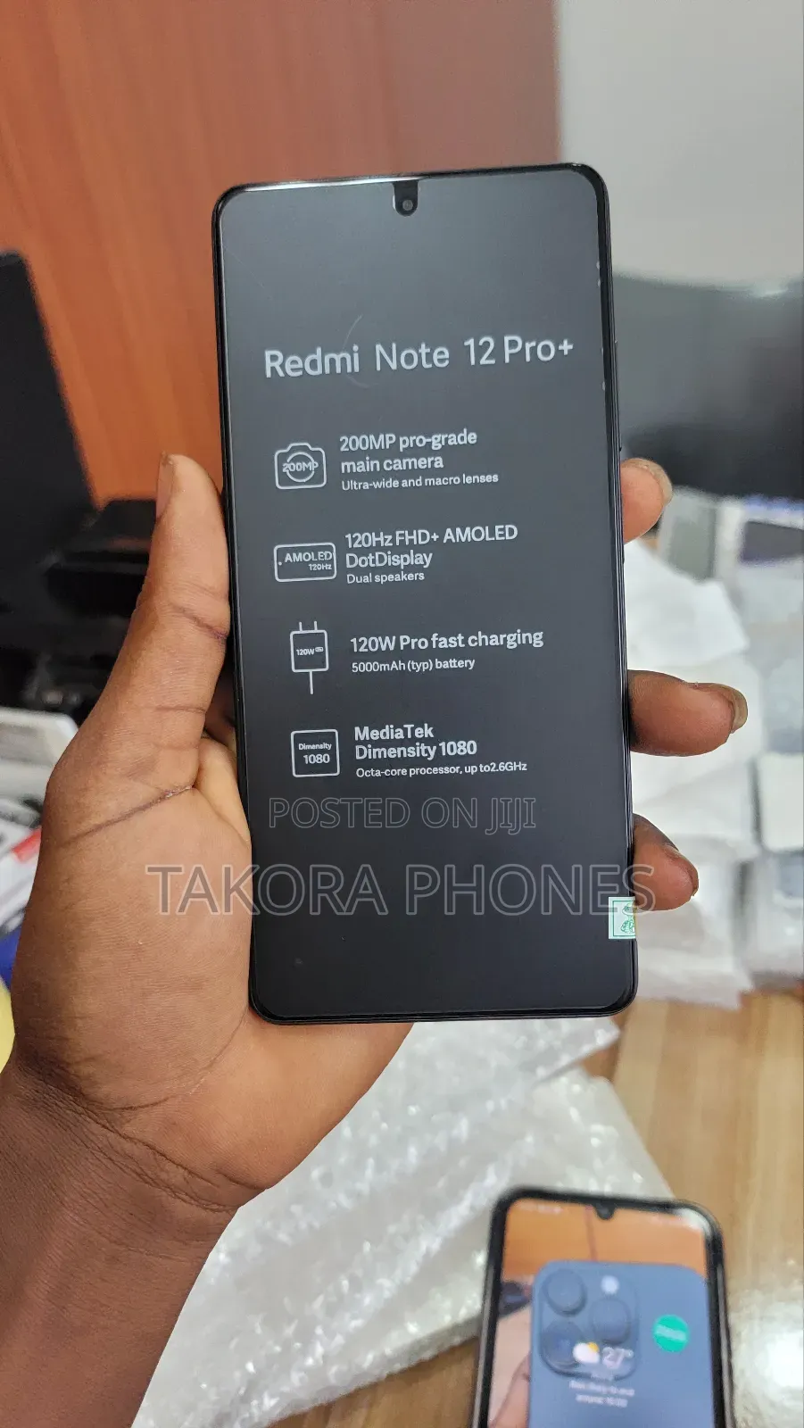 Xiaomi Redmi Note 12 Pro+ 256 GB Black