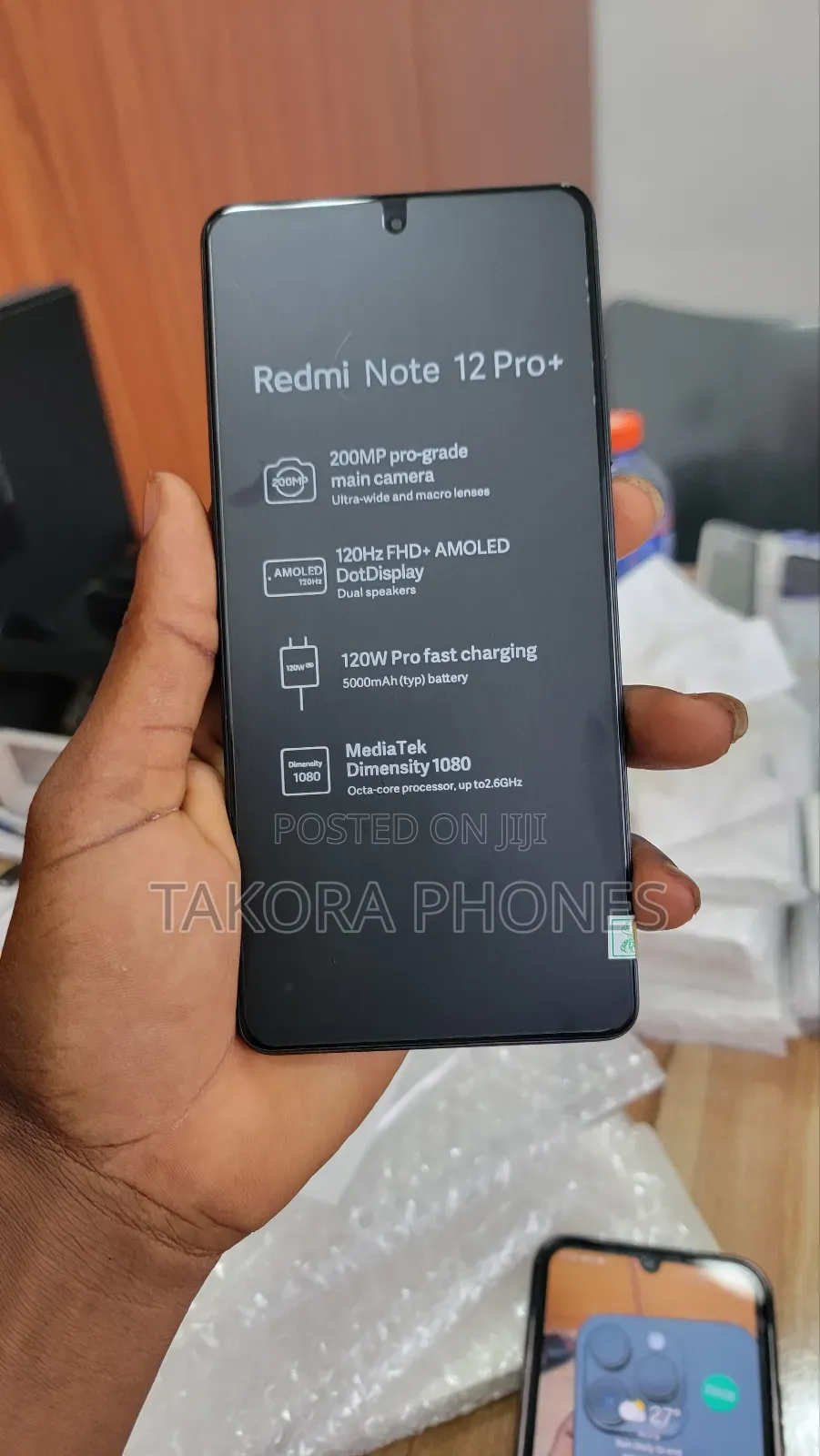 Xiaomi Redmi Note 12 Pro+ 256 GB Black