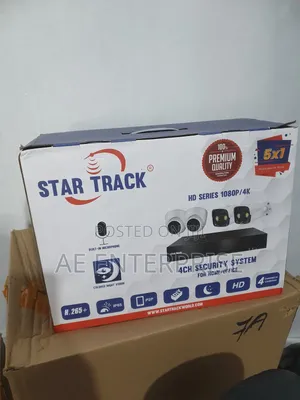 Complete CCTV Camera With 4 Cameras