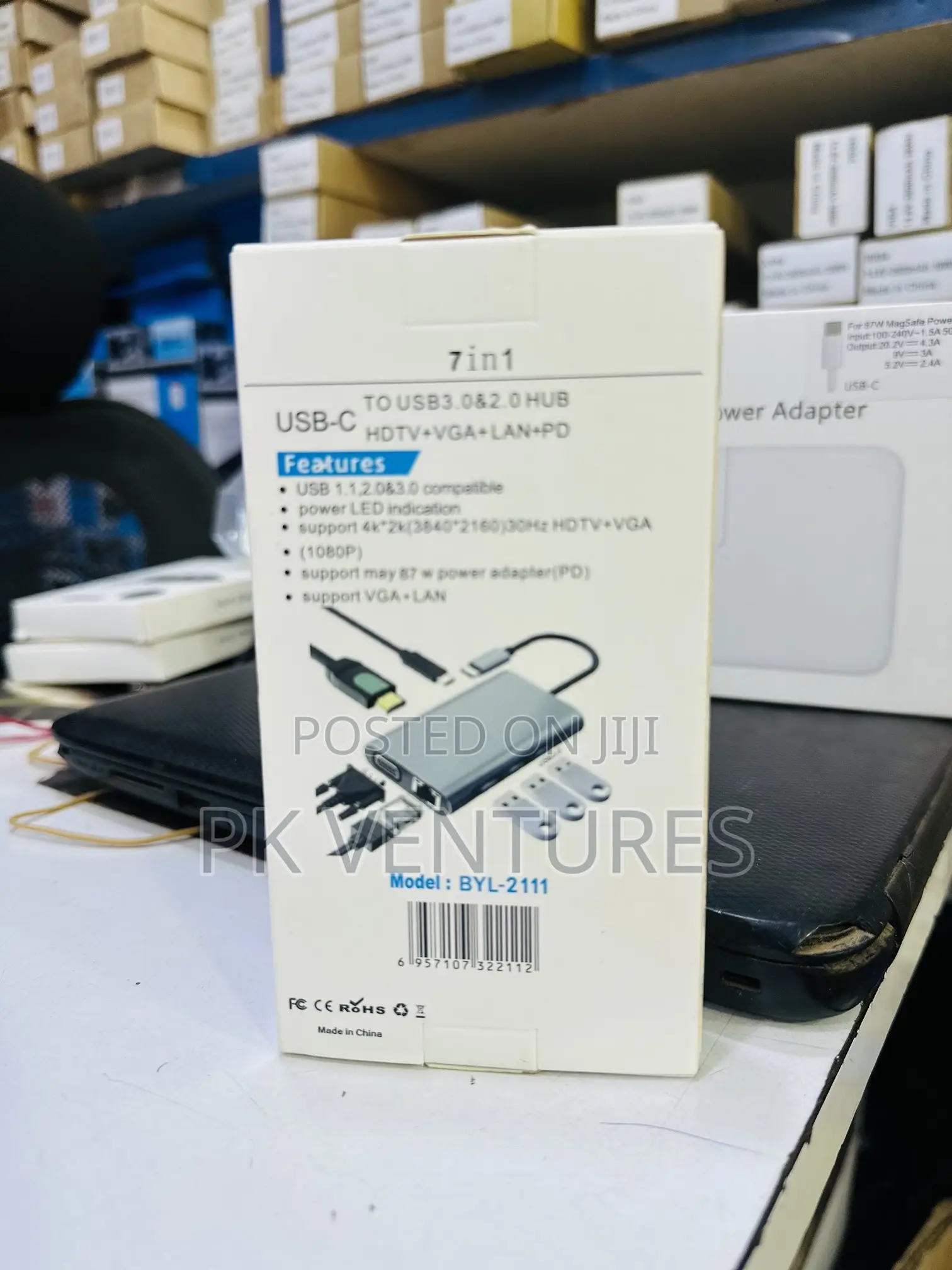 Type C to HDTV 7 in 1