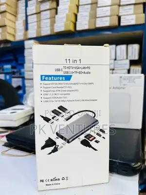 Type C to HDTV 11 in 1 Adapter