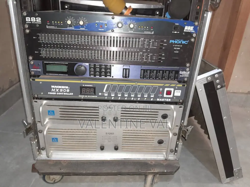 Set of Spinning Machine or Public Address System
