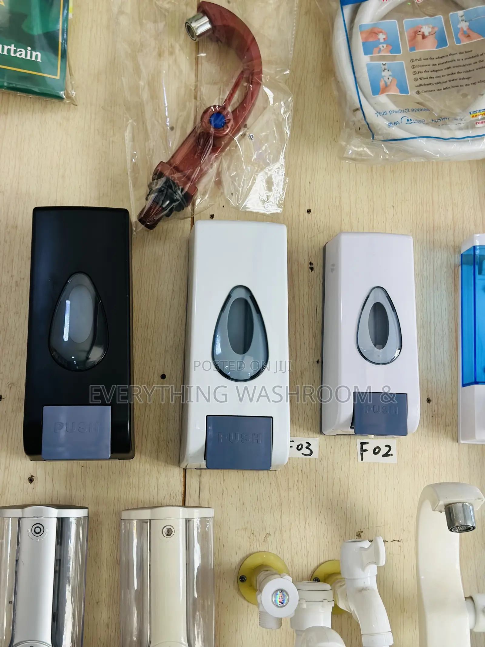 Wall-Mounted Manual Soap Dispenser