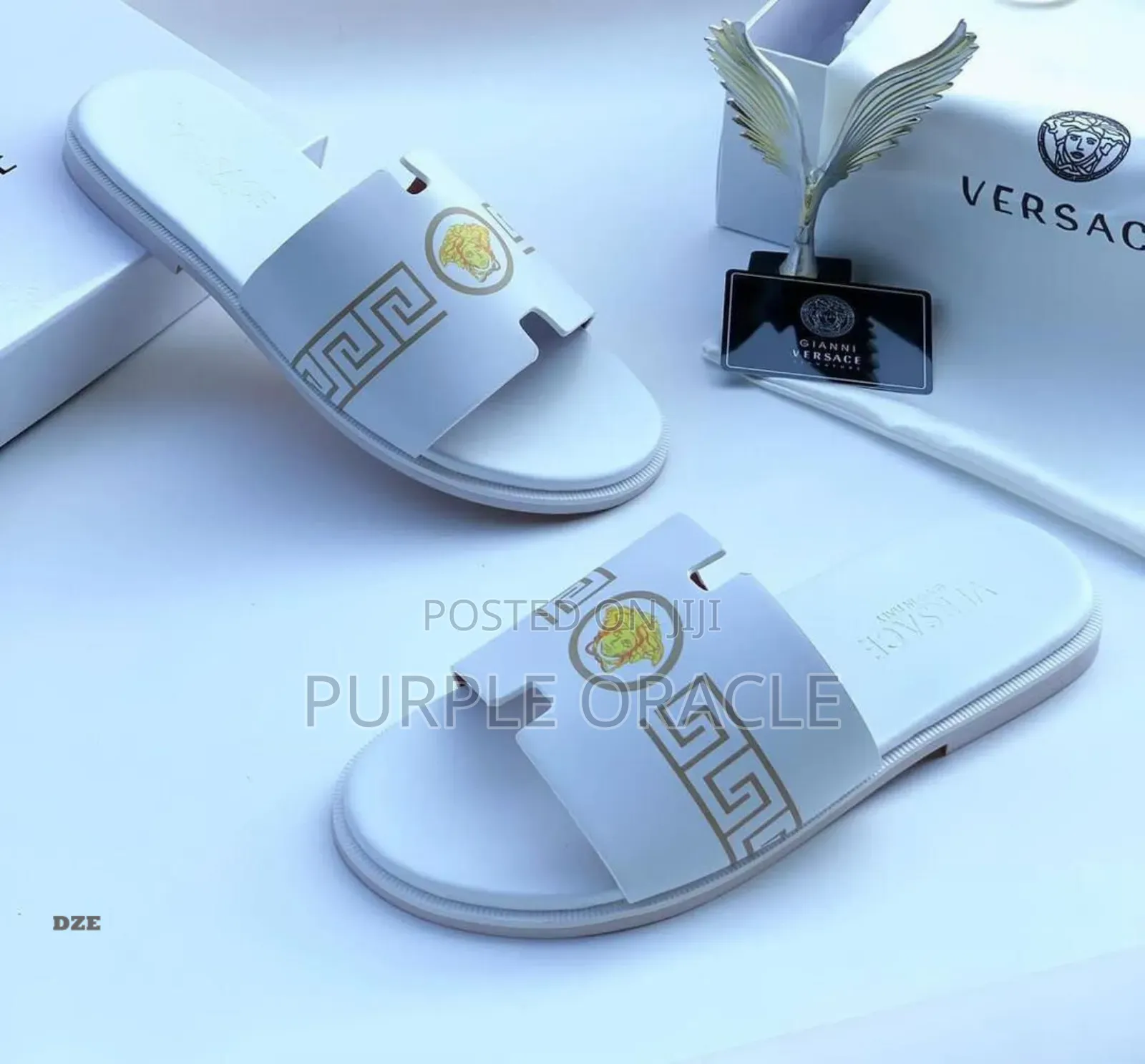 Versace Pam Breathable Slides