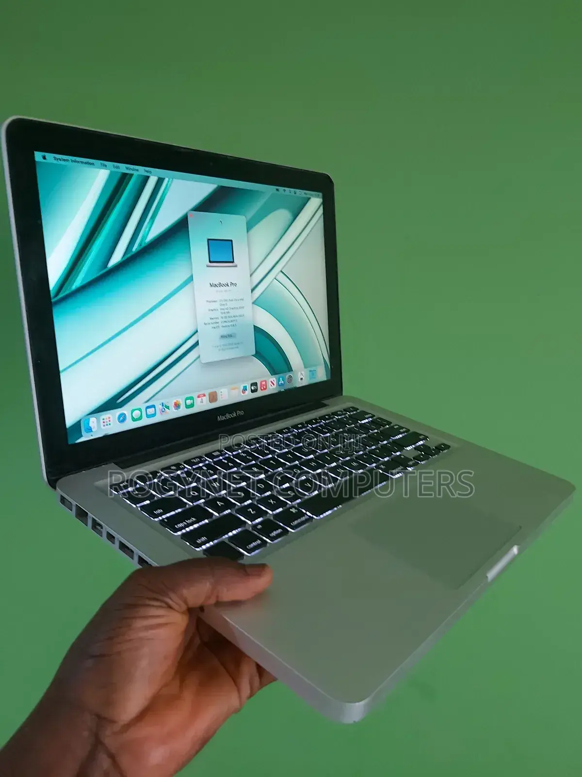Laptop Apple MacBook Pro 2012 16GB Intel Core i5 SSD 256GB