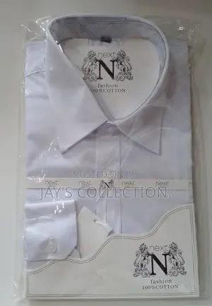 Original Next White Longs Sleeve Shirt