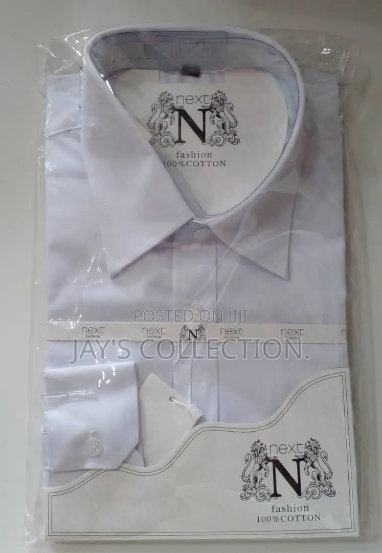 Original Next White Longs Sleeve Shirt