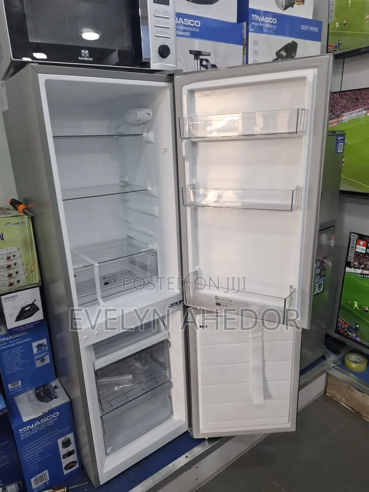 Convenient Storage Midea Fridge 174 Litres