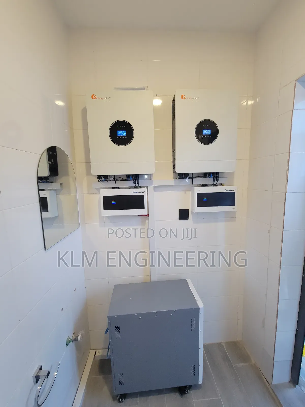 A 10kw System With a 15kw Lithium Battery
