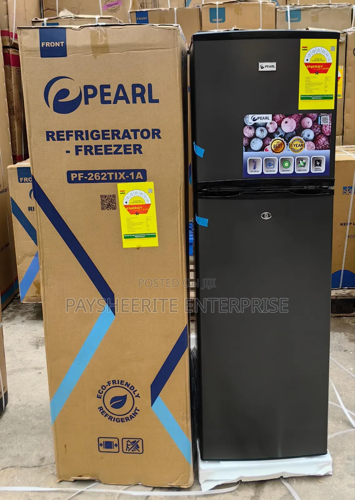 *Pearl Refrigerator 165l
Price *Ghc3300.00
