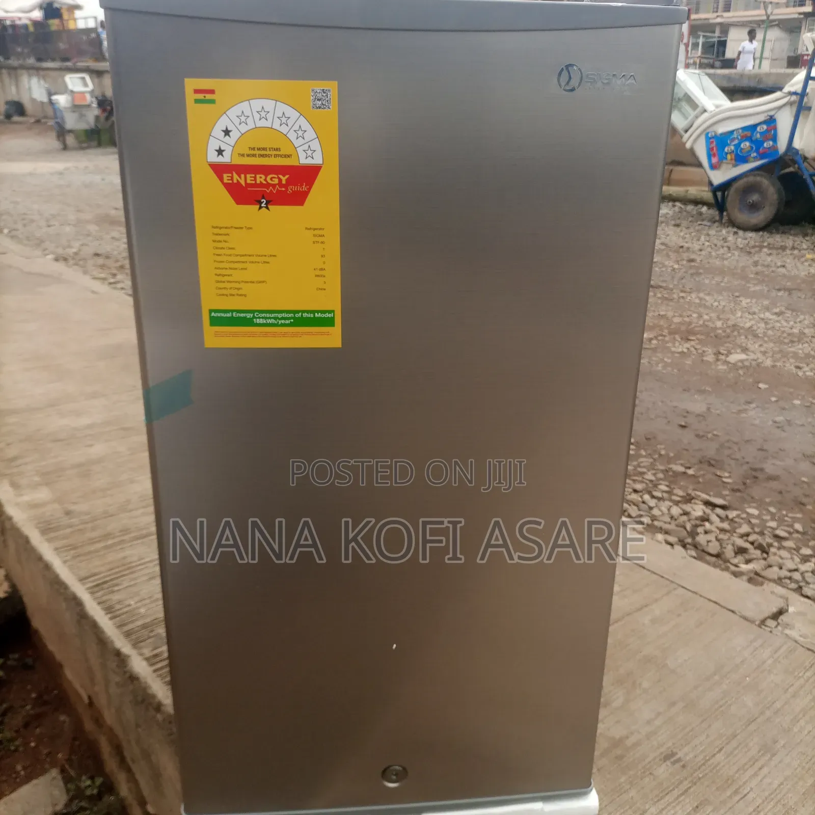 Sigma 93litres Table Top Refrigerator