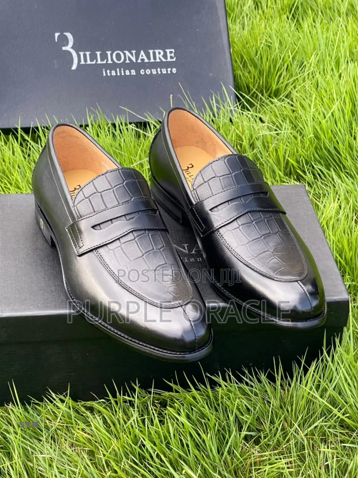 Billionaire Italian Couture Leather Loafers
