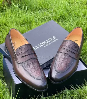 Billionaire Italian Couture Leather Loafers