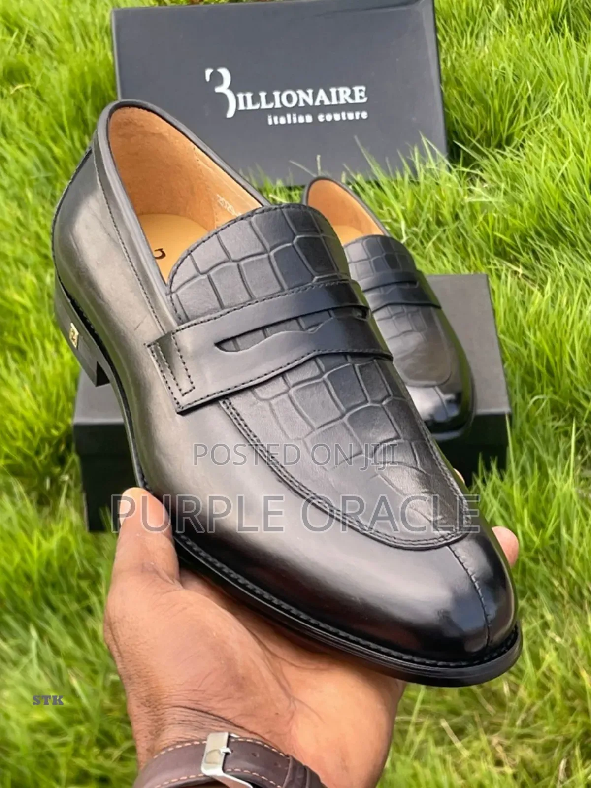 Billionaire Italian Couture Leather Loafers