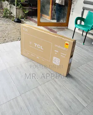 Smart Tv 43 Inch TCL Full Hd Android Tv(43s4500)Black 