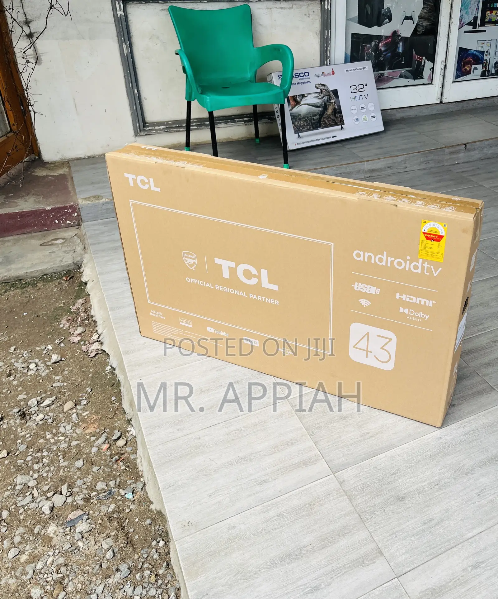 Efficient TCL 43s4500 43” Full Hd Smart HDR Tv.