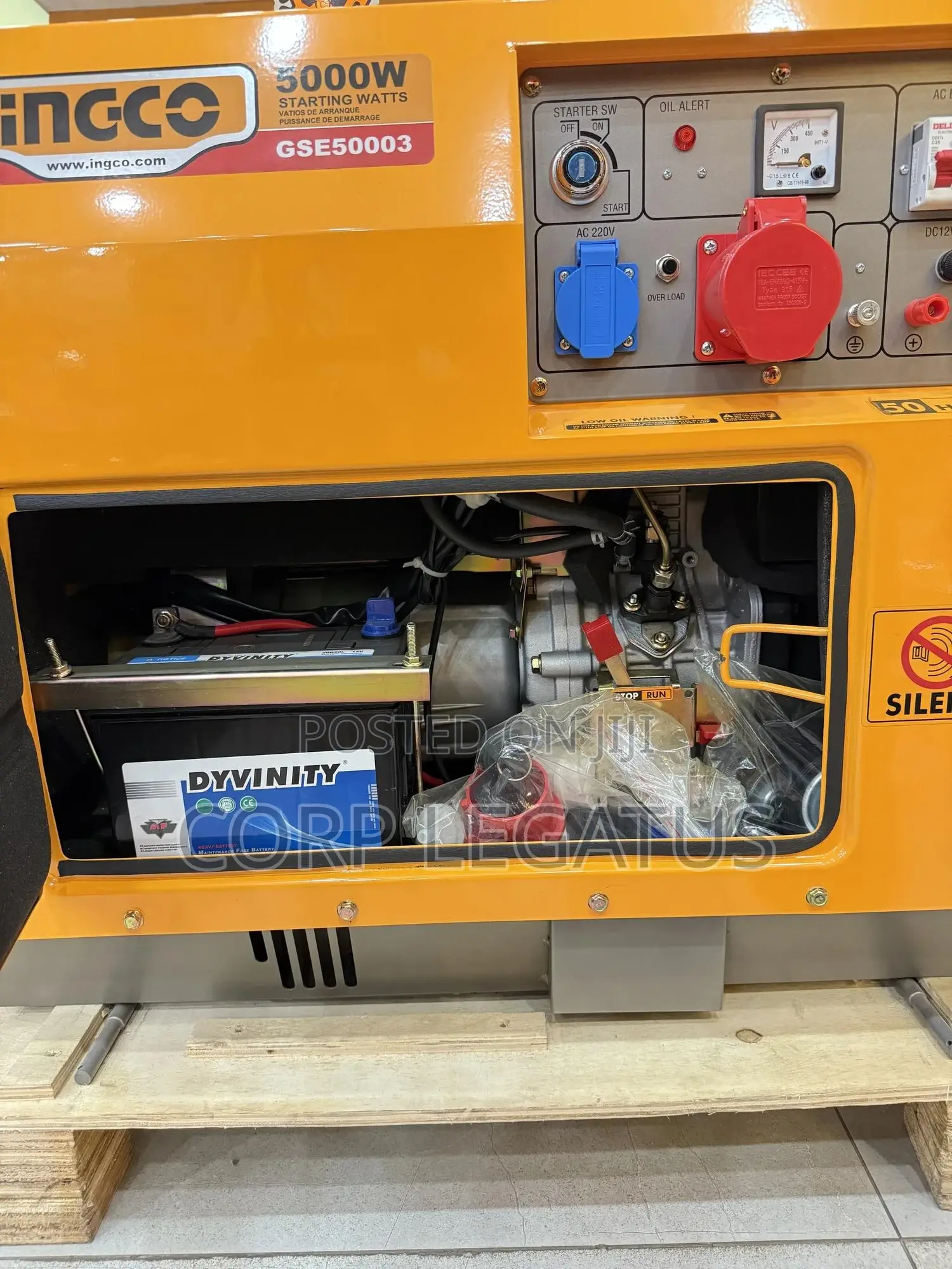 Ingco 5kw Silent Diesel Generator
