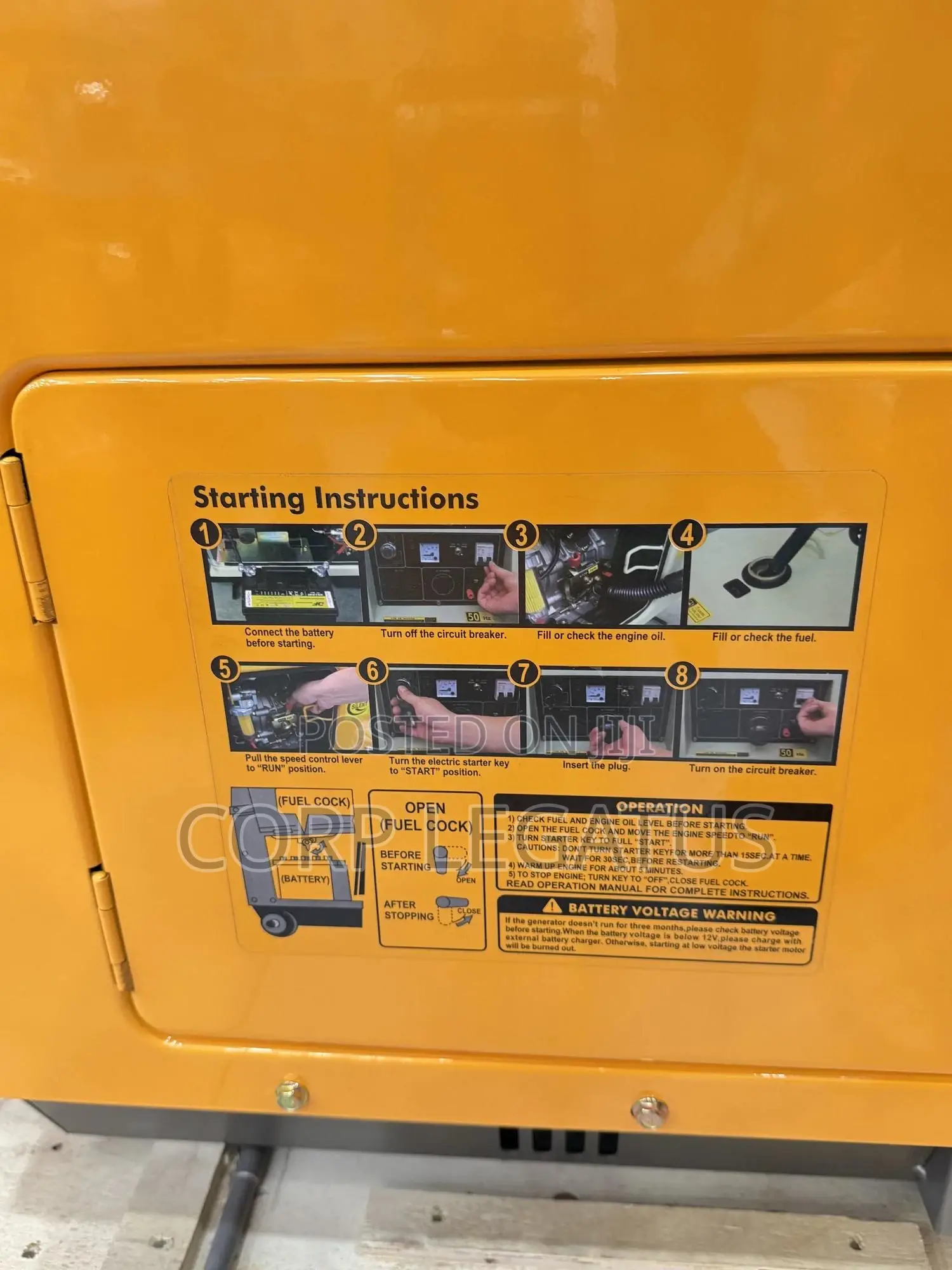 Ingco 5kw Silent Diesel Generator