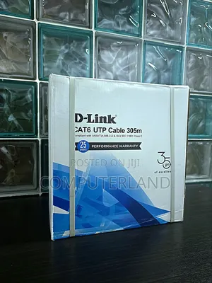 Photo - Cat6 Cable D-Link 305m