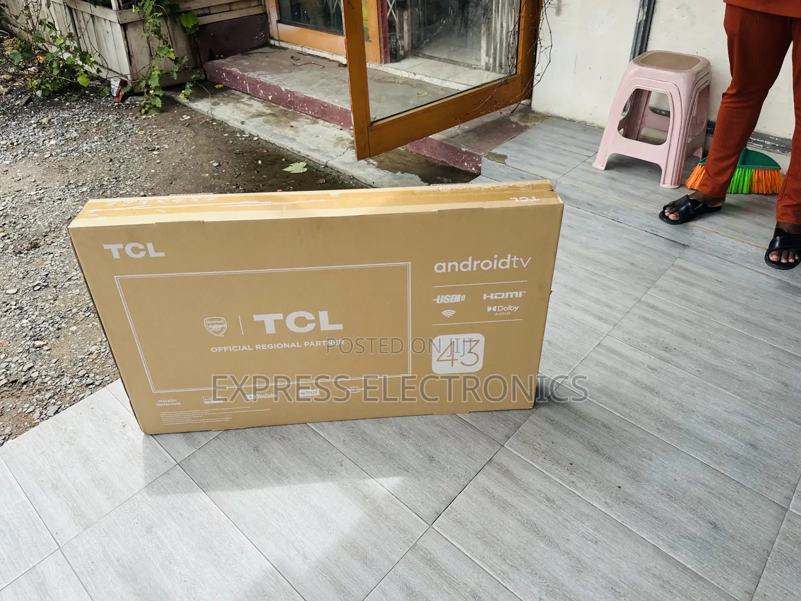 Led Smart Glossy Tv 43”S45000a Smart TCL