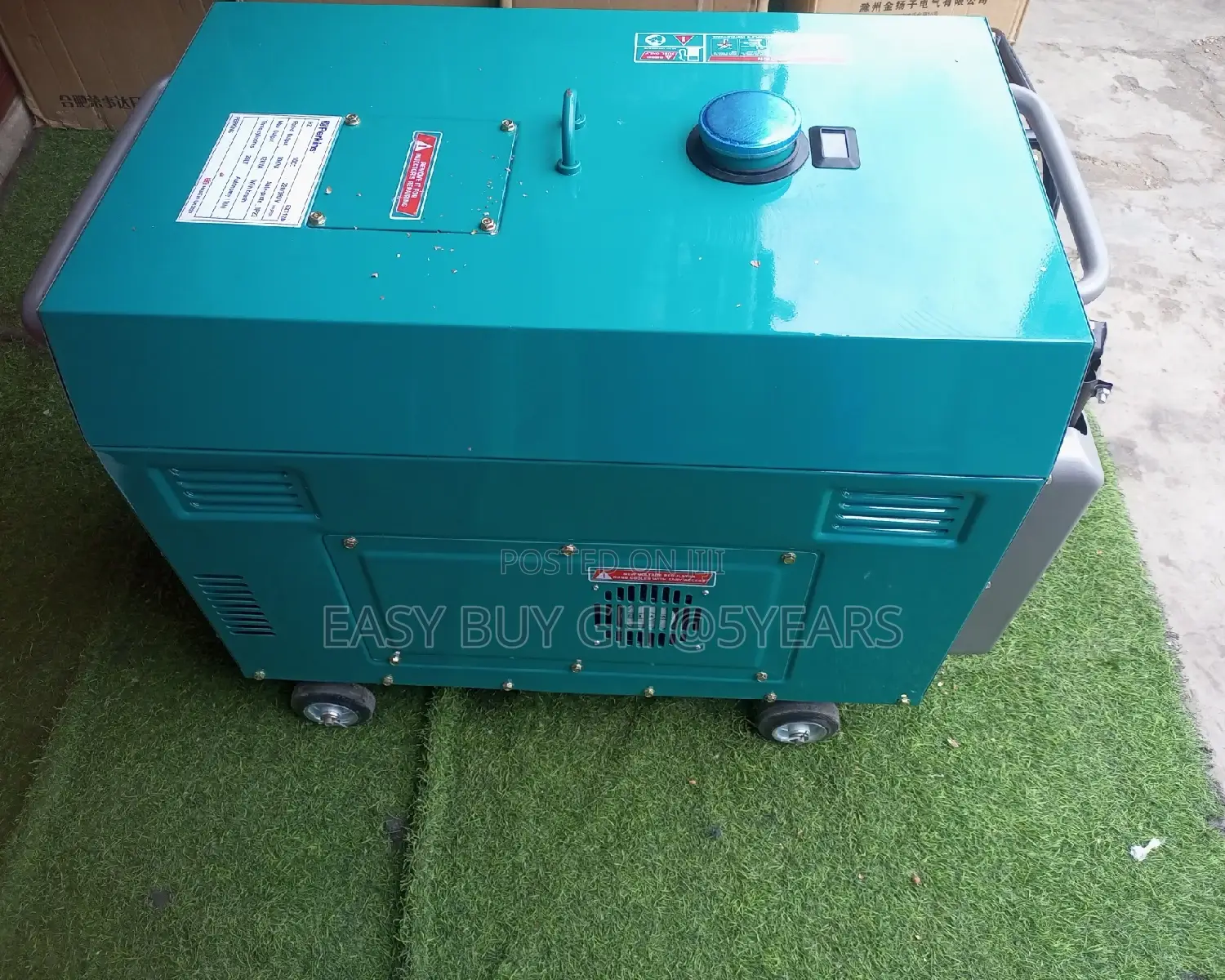 Real Diesel Engine Geneset Gen Perkins Green Keystart