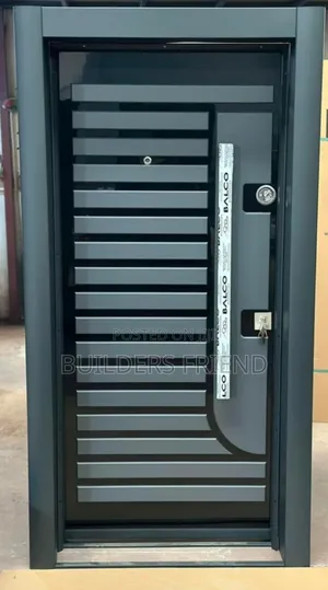 Executive Gray Turkish Heavy Single Entrance Security Door