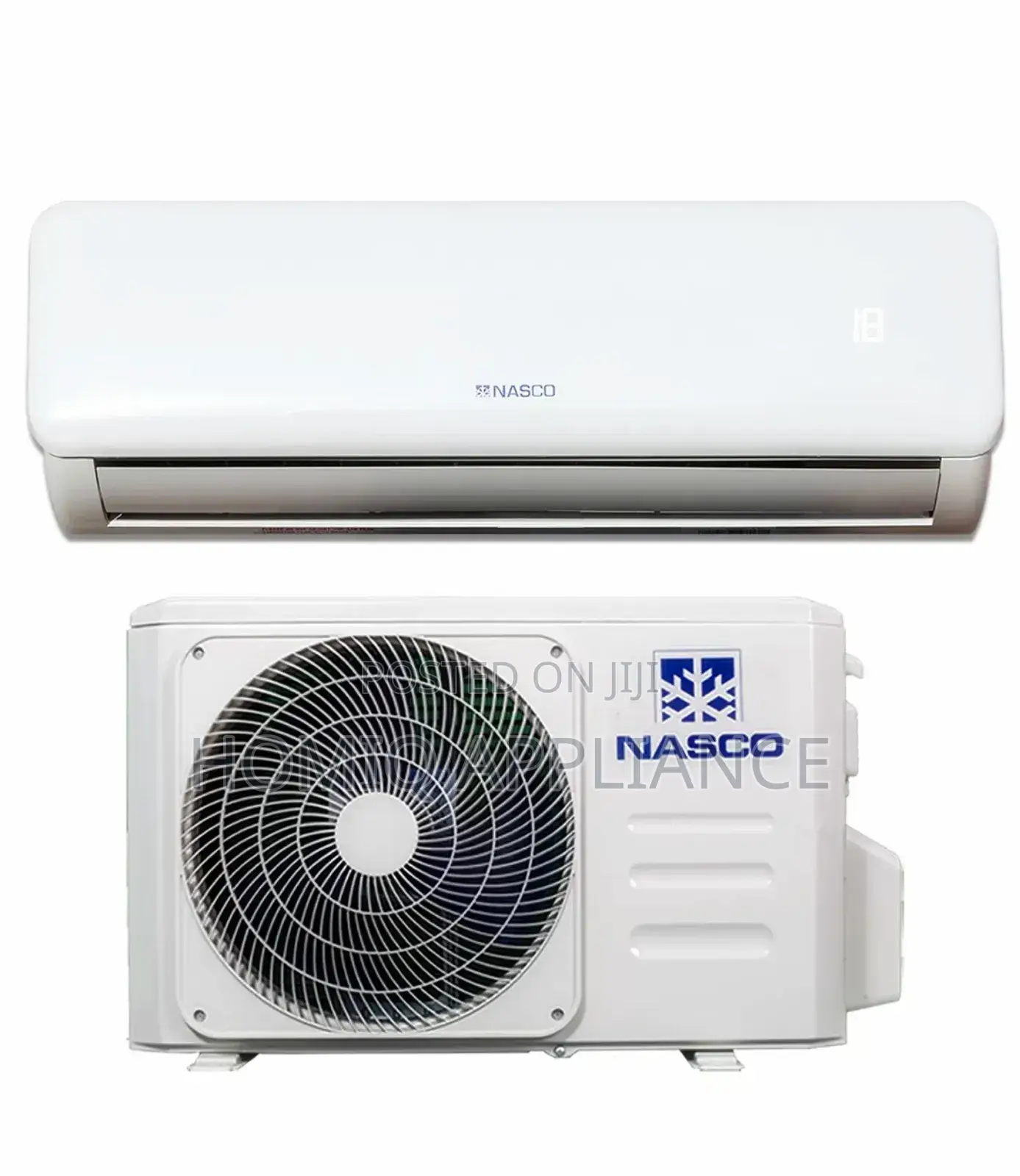 Cool Your Space With Nasco Split Ac 1.5 Hp R410 Gas in White