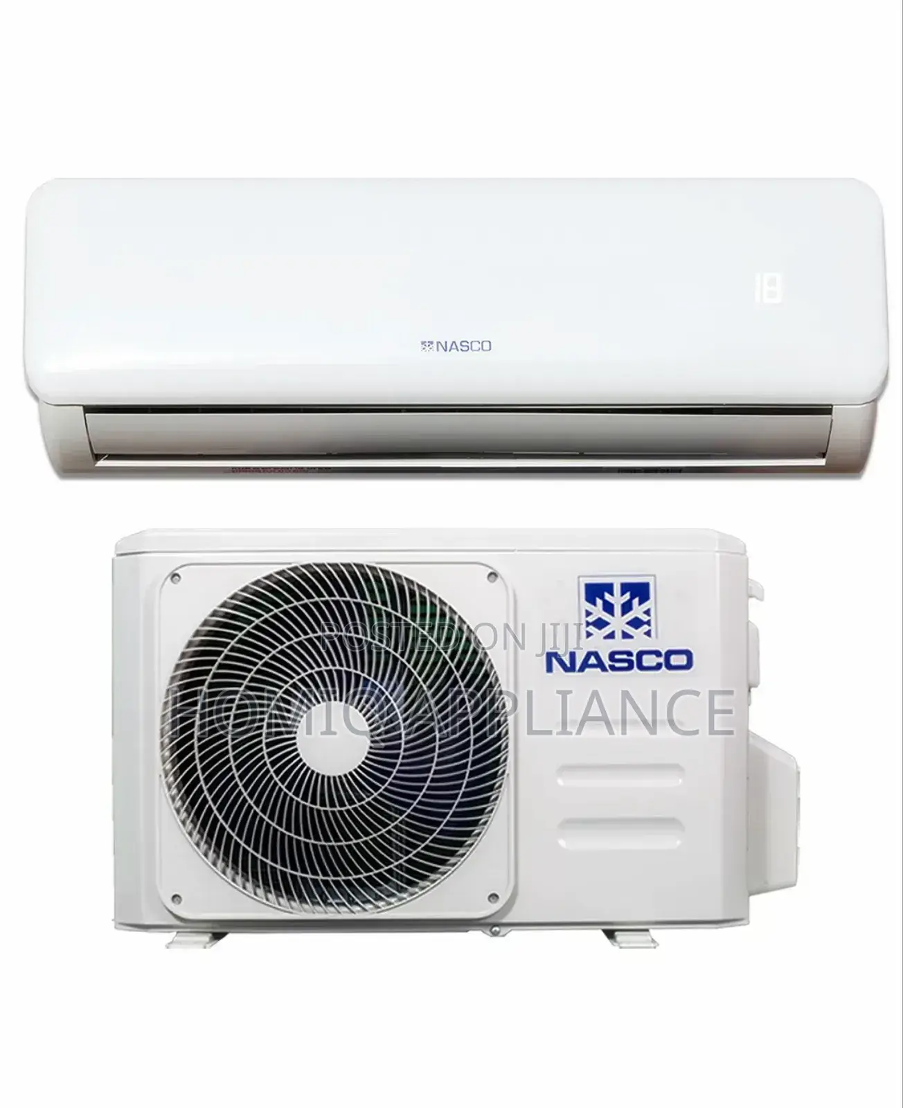 Nasco 1.5 Hp Split Airconditioner – Eco-Friendly R410 Gas