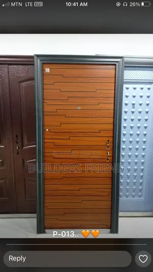 New Stainless Steel Metal Security Door+Accessories