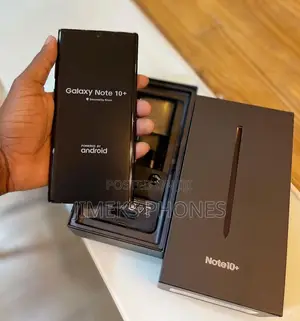 New Samsung Galaxy Note 10 Plus 5G 256 GB Black