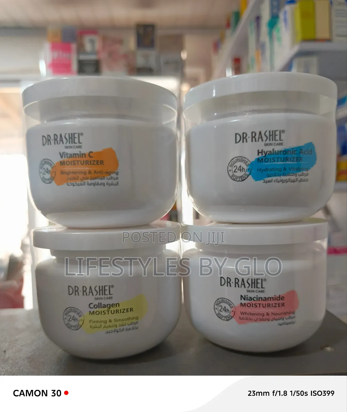 Dr Rashel Face Moisturizer (Hydrate, Glow Replenish)