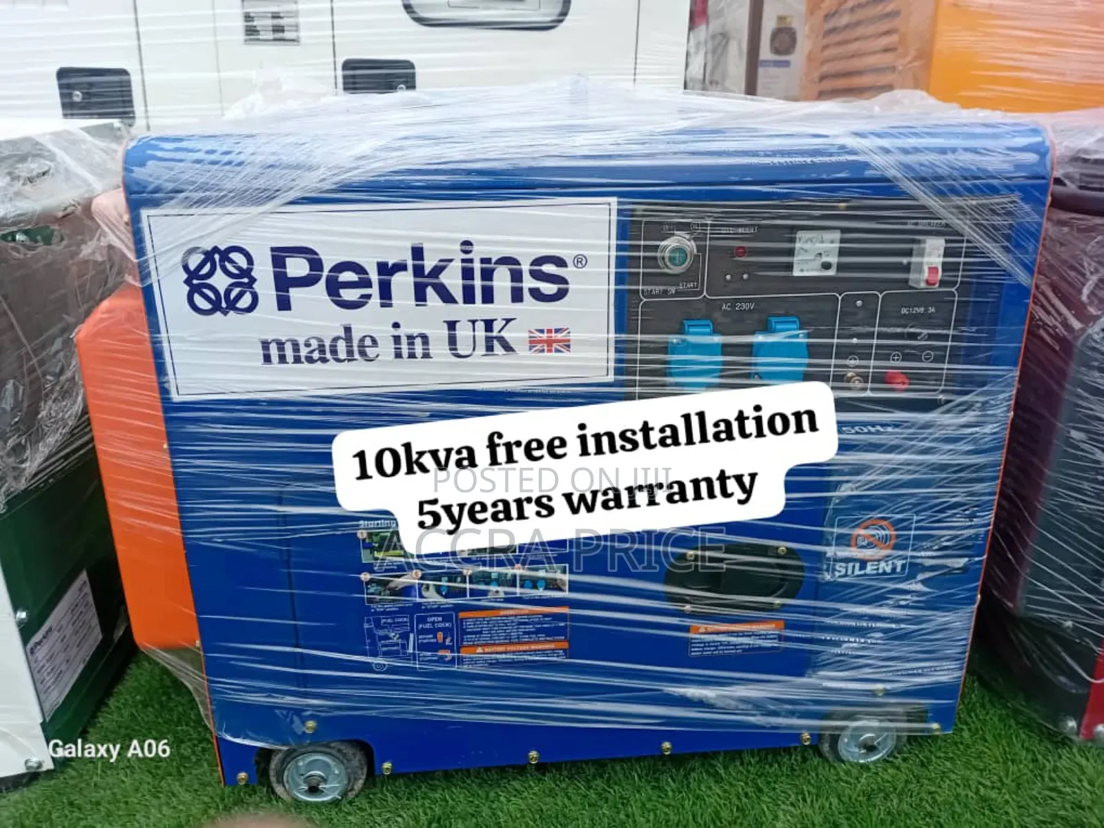 Energy Flex Perkins 10kva 13000watts Diesel Generator 10kva