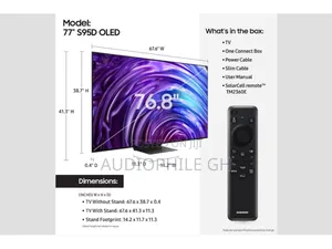 Samsung S95 77" Oled S95d Smart Ai Tv (2024)