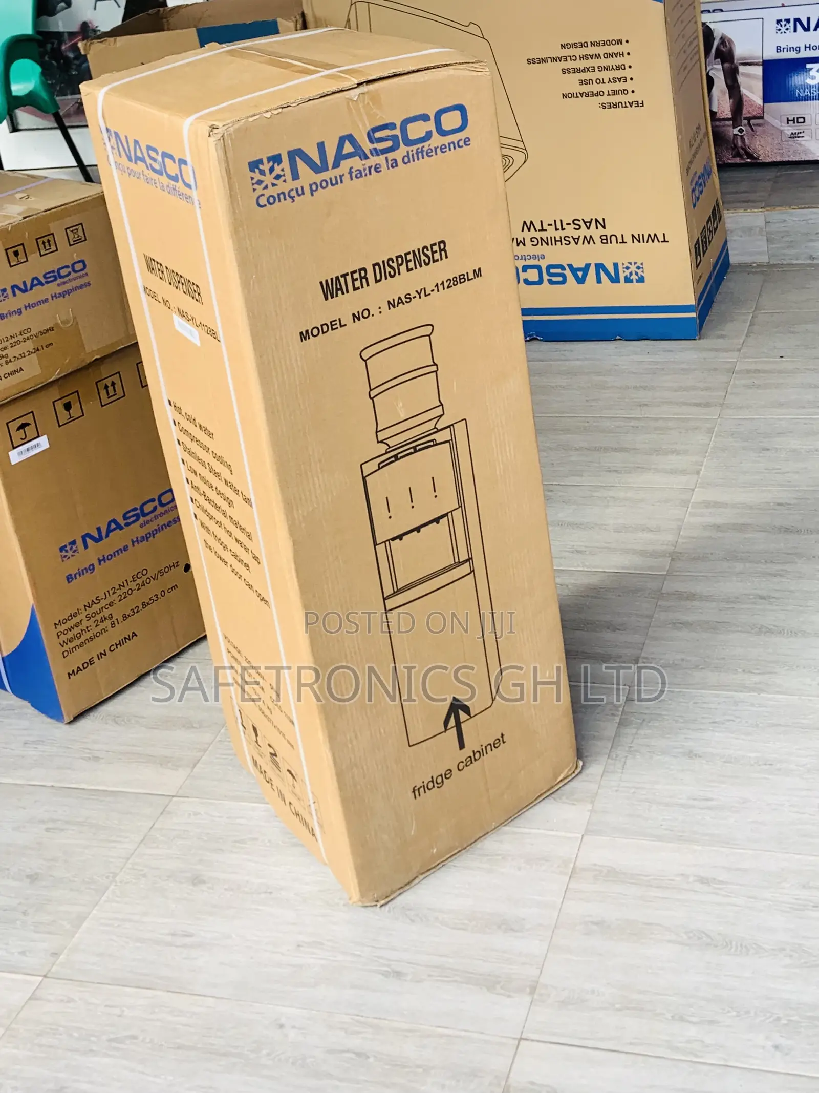 Lastest Nasco Black Hot/Cold Water Dispenser 