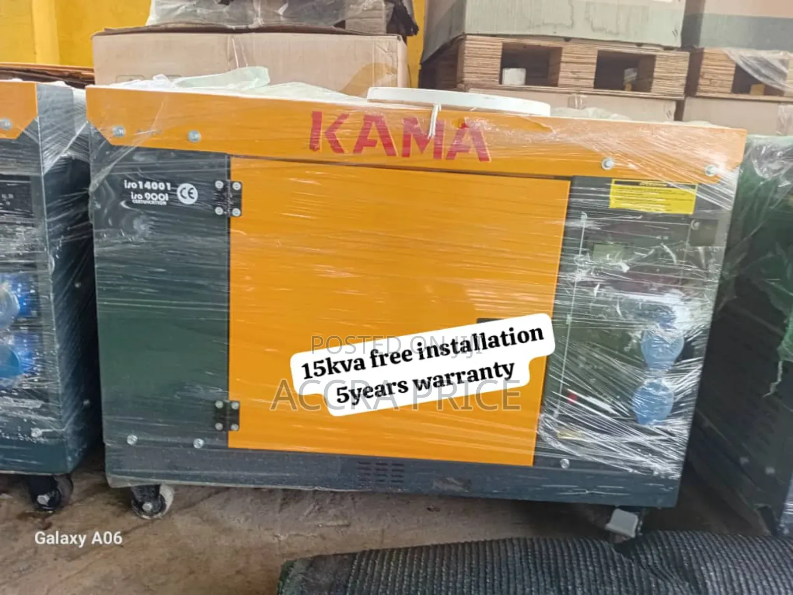 Gen Force Pro Kama 15kva 16500watt Generator Silent